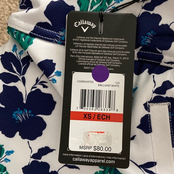 Callaway Floral Athletic Skort XS - Picture 6 of 6